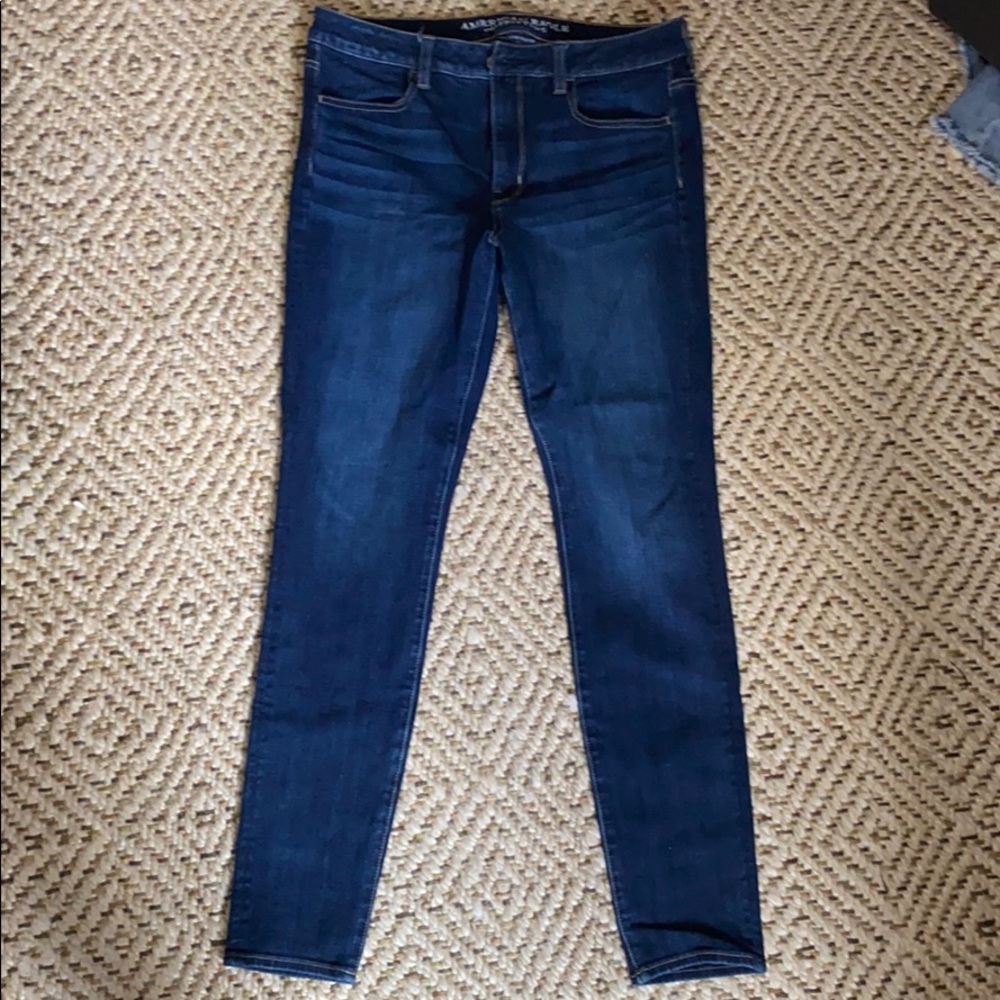 High rise jeans
